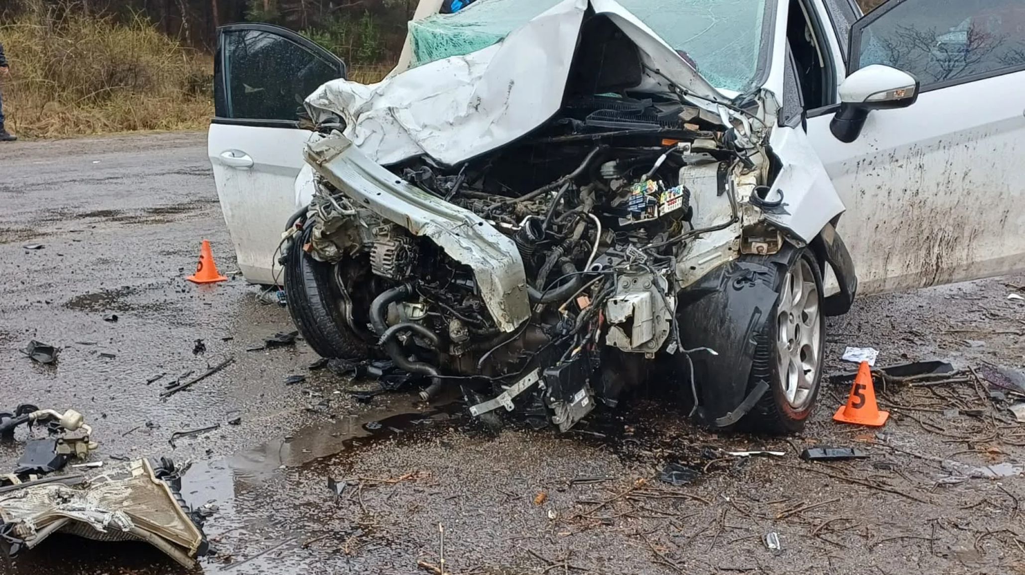 Tragedia en la cordillera: murió una mujer de Comodoro en un violento choque frontal