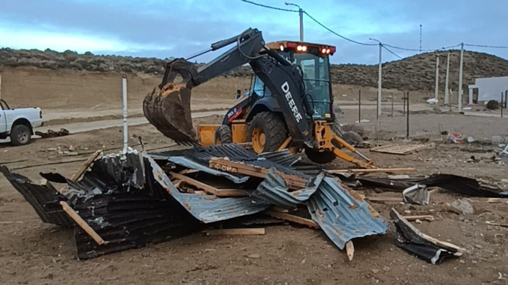 La Municipalidad recuperó tierras públicas en Fracción 15