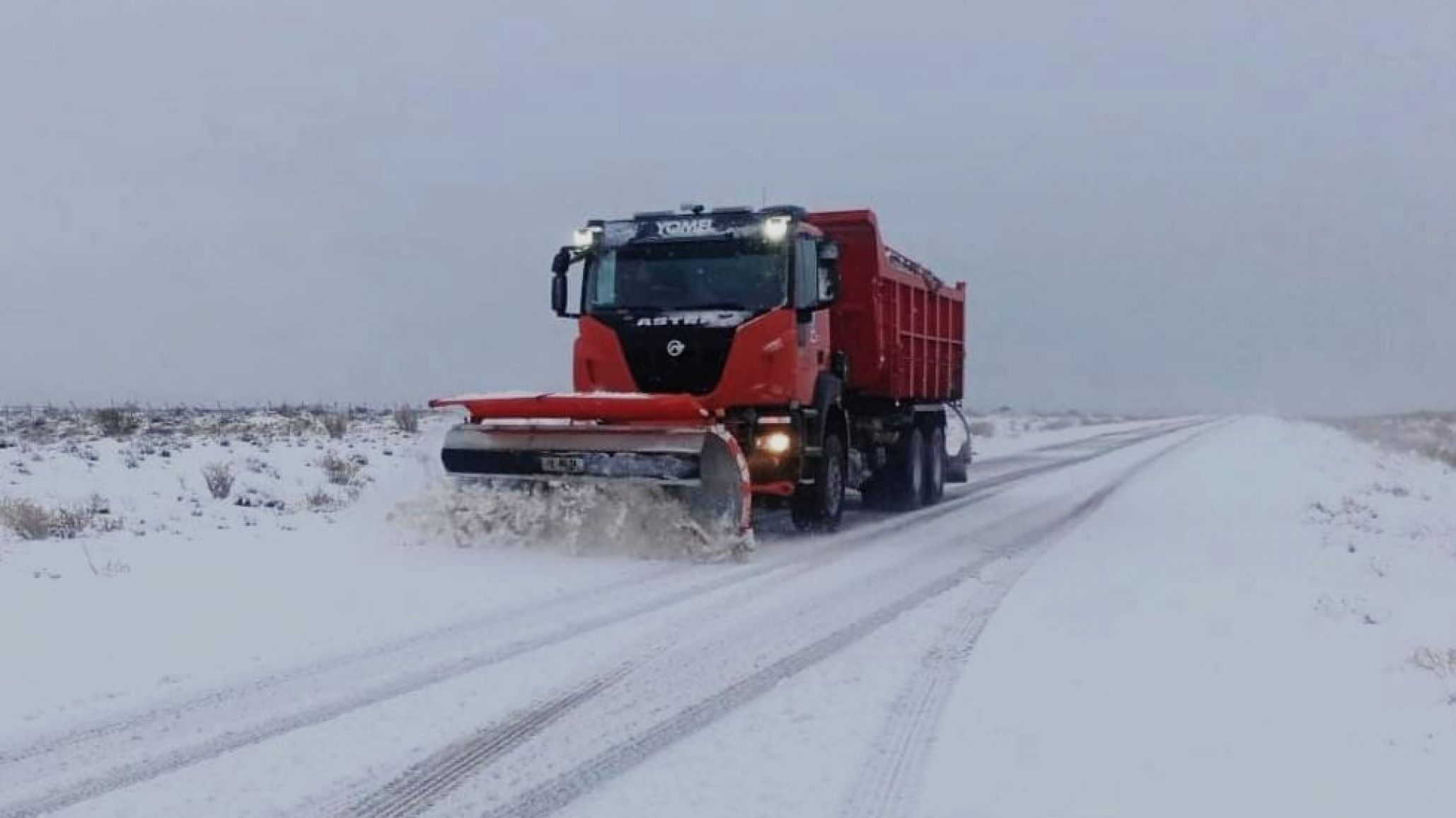 Rutas en Chubut: habilitaron la RN25, pero exigen "extrema precaución"