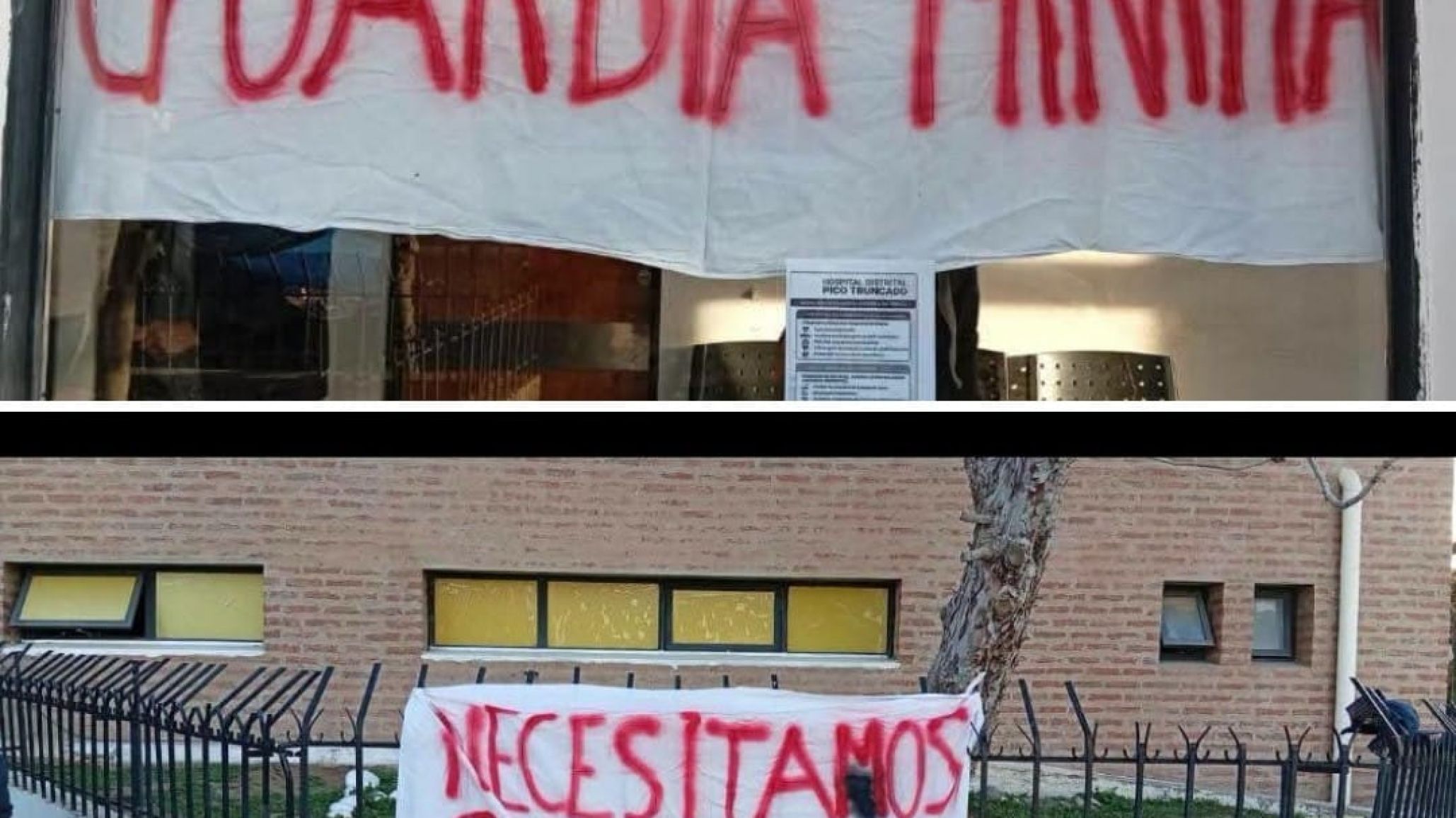 Trabajadores del Hospital reclaman mayor seguridad tras el retiro de la Policía