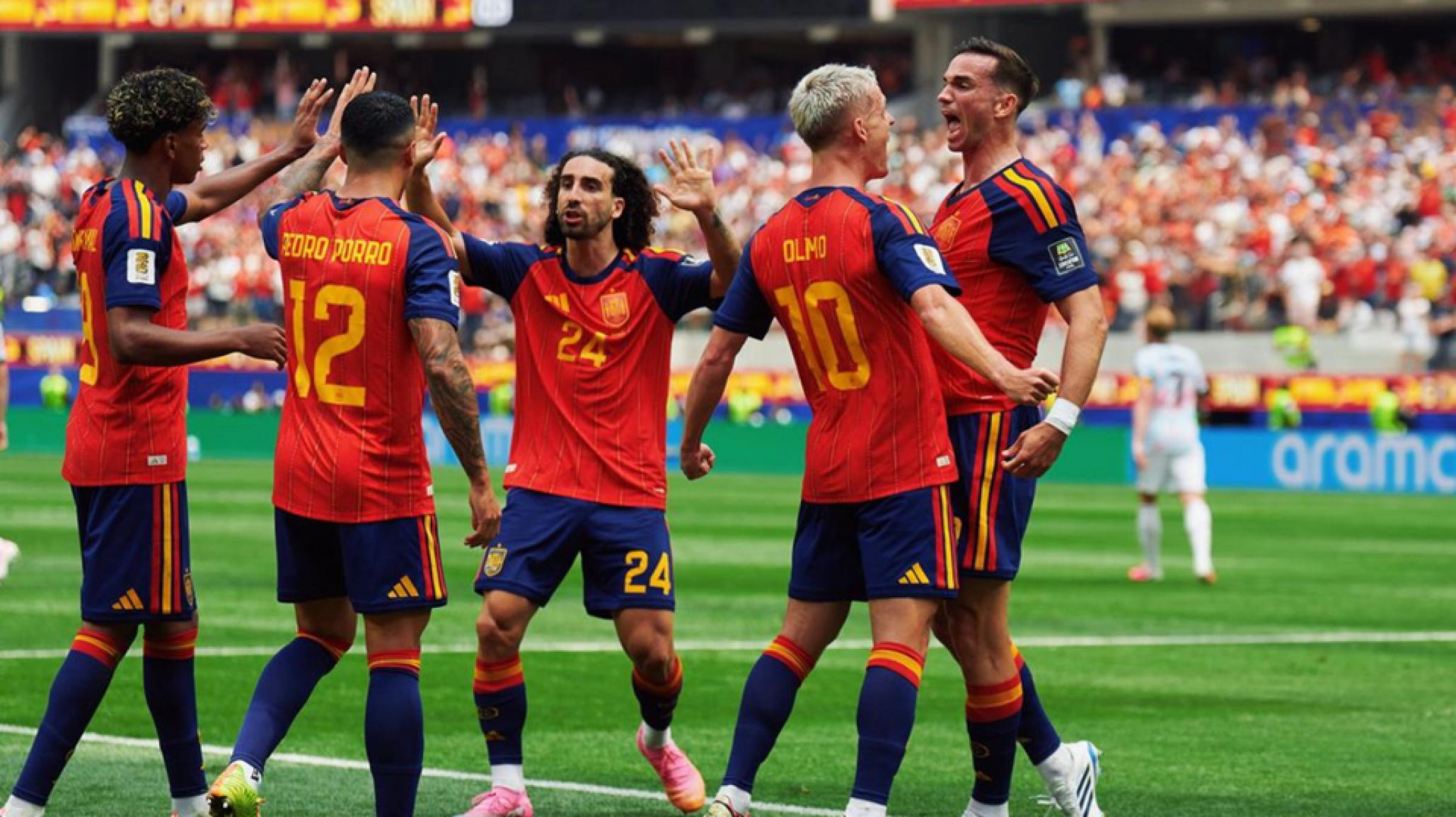 España venció a Bélgica sobre el final y se enfrentará a Francia en las semis