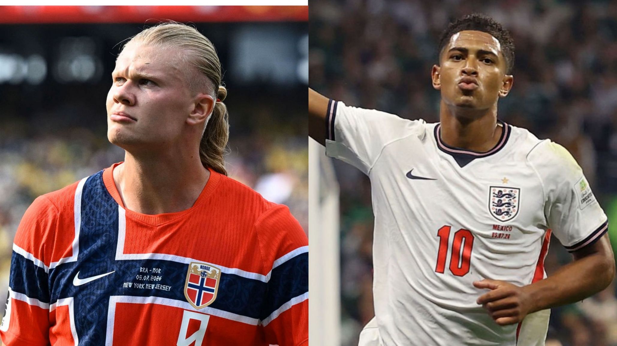 En la previa de Argentina vs Suiza, juegan Inglaterra vs Noruega: duelo de Kane y Haaland por un lugar en semifinales del Mundial 2026