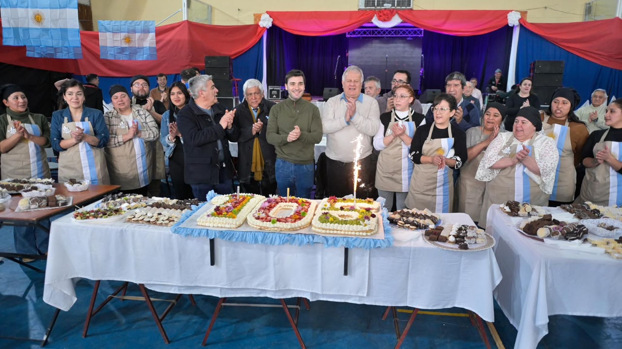 En el aniversario de Tecka, Torres puso en valor las obras que garantizan igualdad de oportunidades para el interior