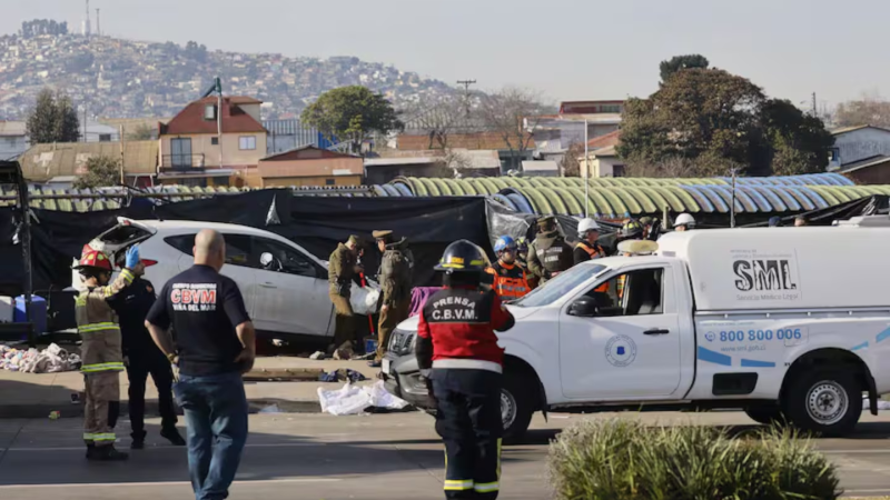 Tragedia en Viña del Mar: un integrante de la Armada atropelló y mató a seis personas en una feria