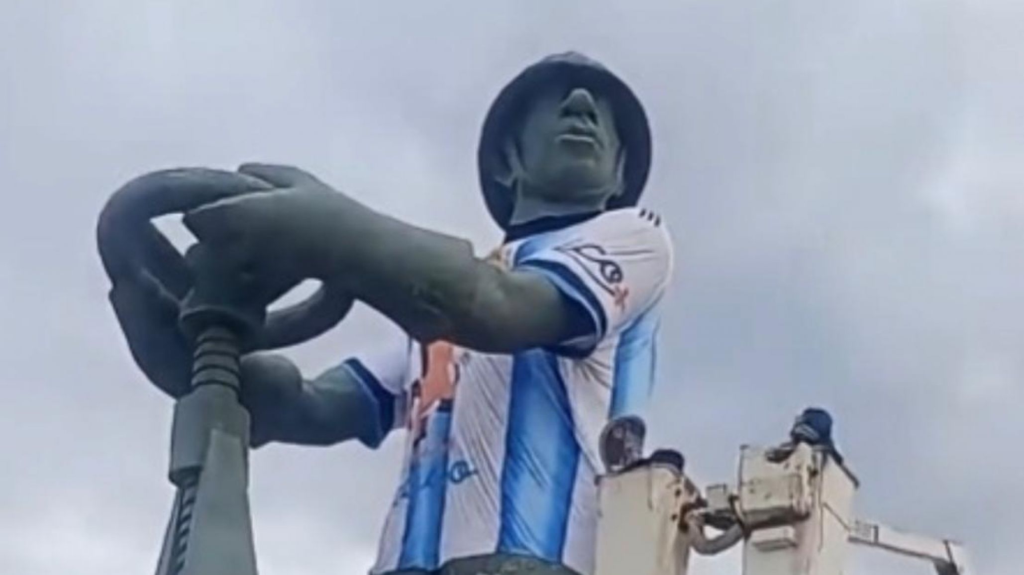 Caleta Olivia: El Gorosito ya tiene su camiseta Argentina