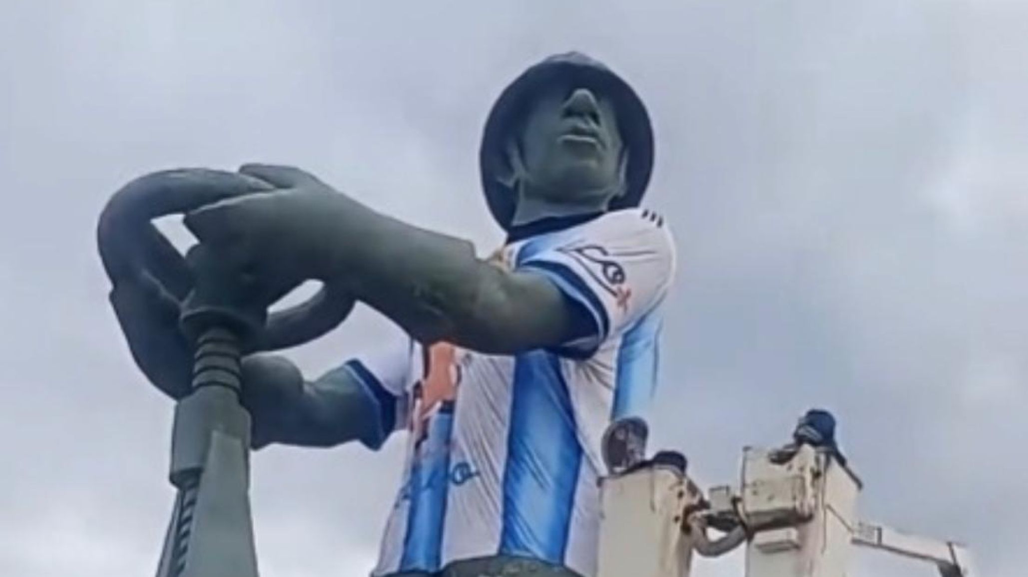 Caleta Olivia: El Gorosito ya tiene su camiseta Argentina