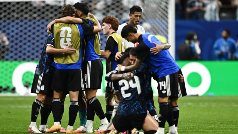 Bellingham agredió a Valentín Barco tras el triunfo de Argentina