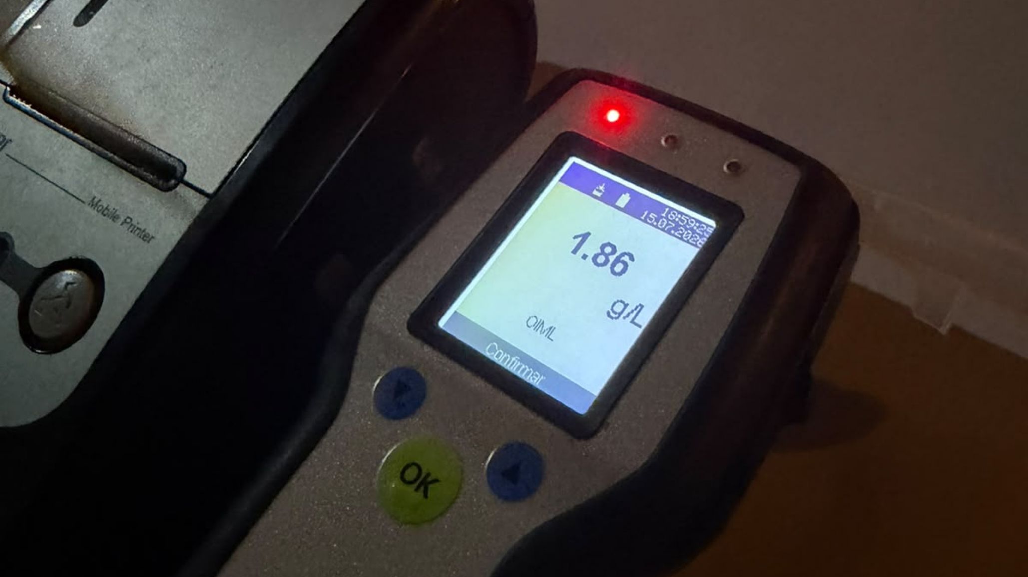 Chocó con 1,86 g/l de alcohol en sangre y sin seguro: terminó con el vehículo secuestrado