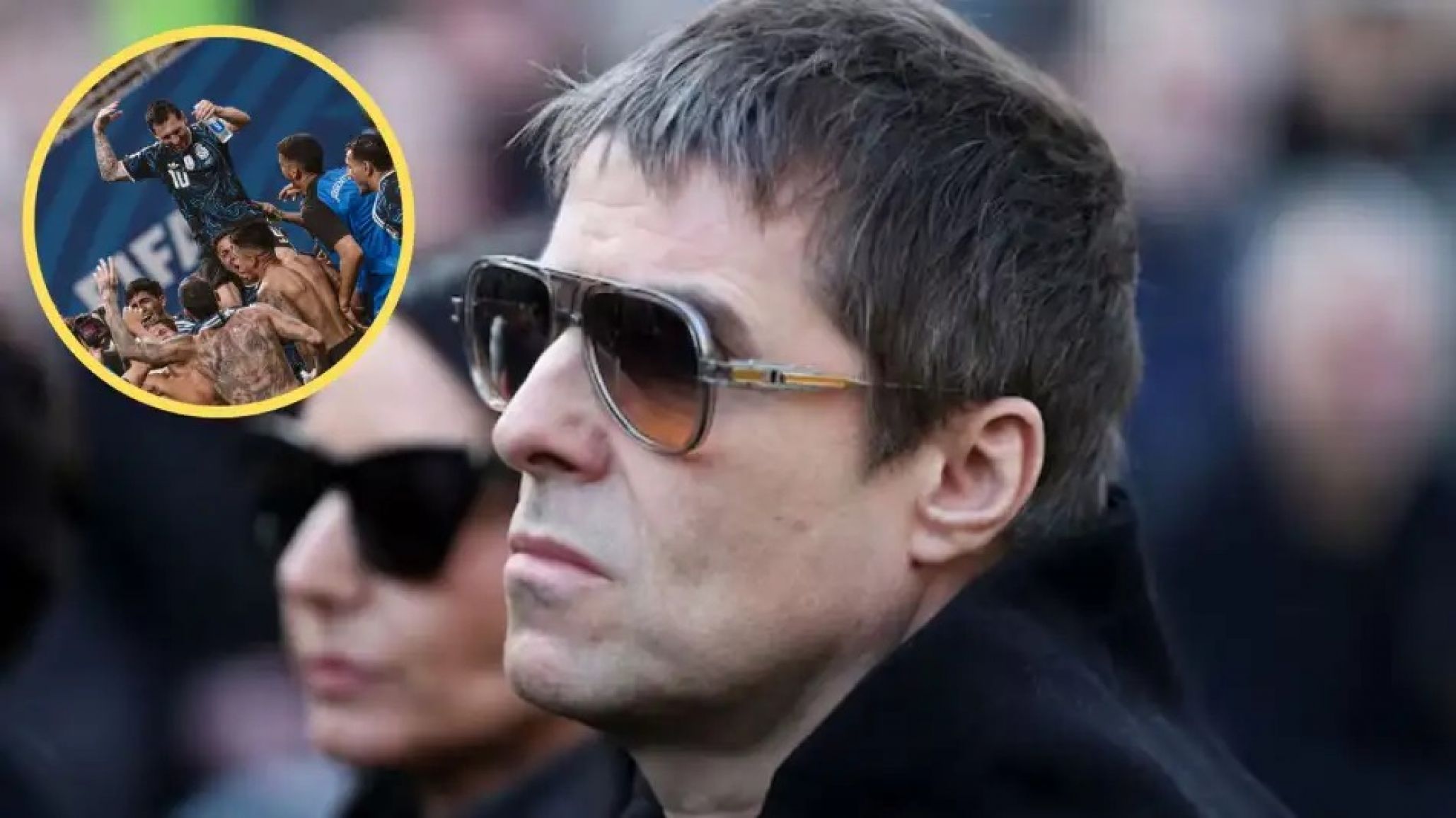 Liam Gallagher felicitó a Argentina tras la eliminación de Inglaterra: "Ganó el mejor equipo"