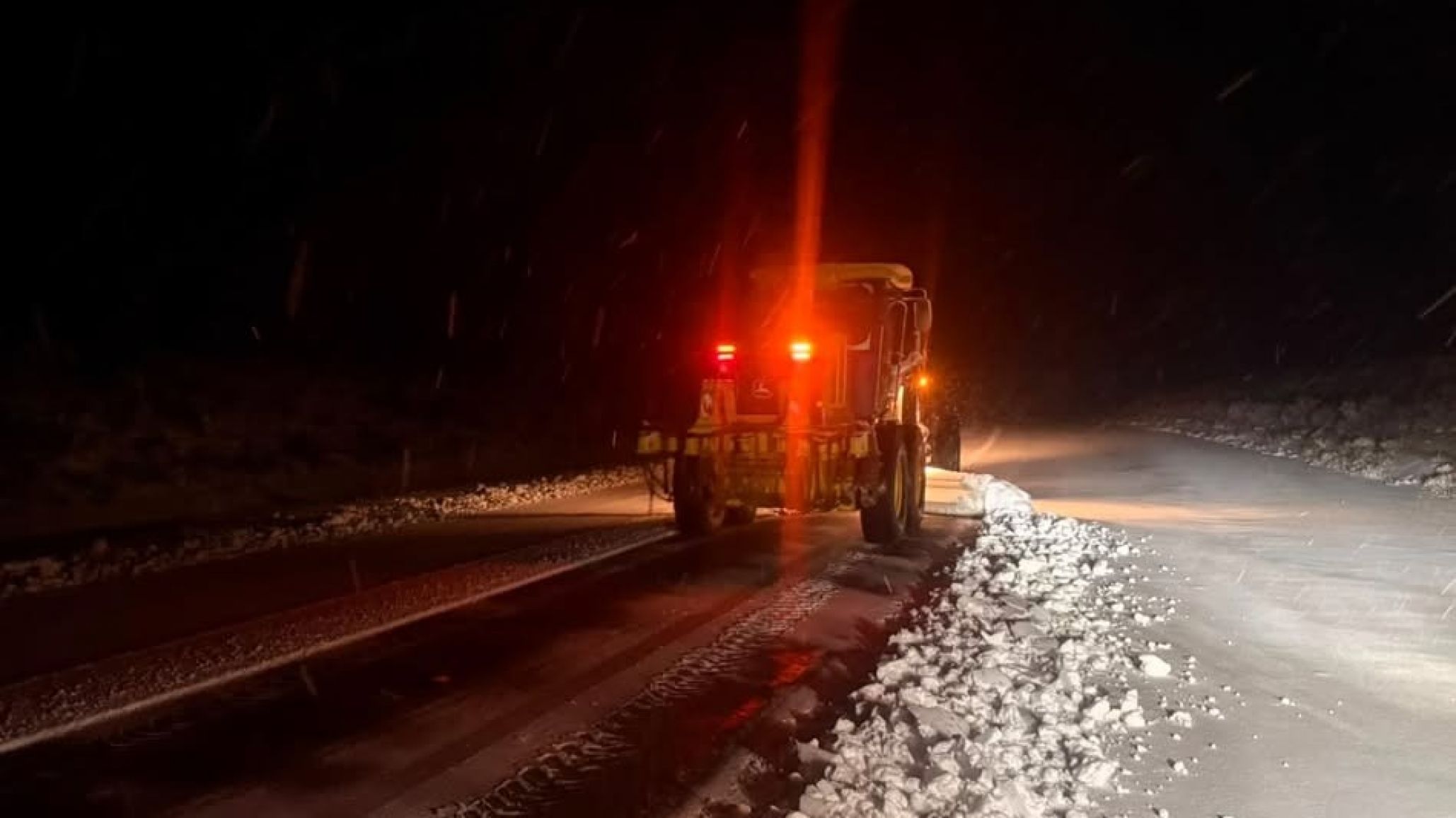 Alerta en las rutas de Chubut: nieve, lluvia y neblina complican la circulación en varios tramos