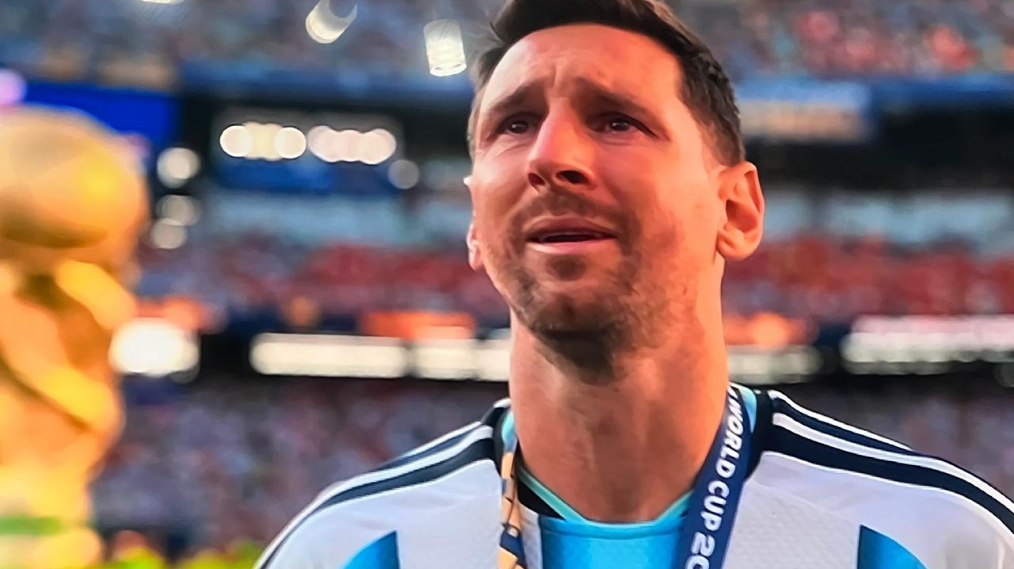 Lloró Messi, lloramos todos: la imagen que conmovió a la Argentina tras la final del Mundial