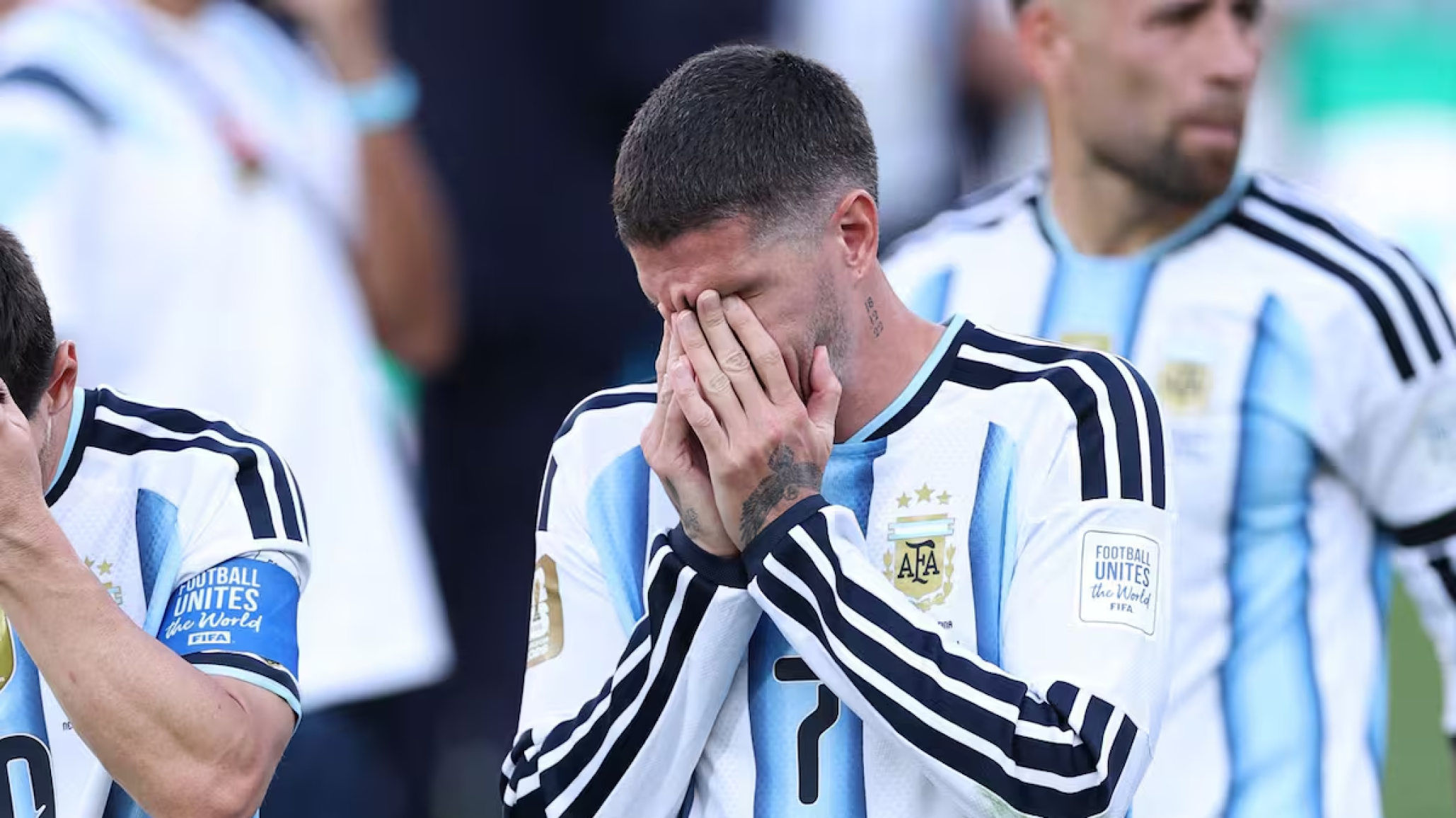El emotivo mensaje de Rodrigo De Paul tras la final del Mundial: "Nuestras formas joden al mundo"