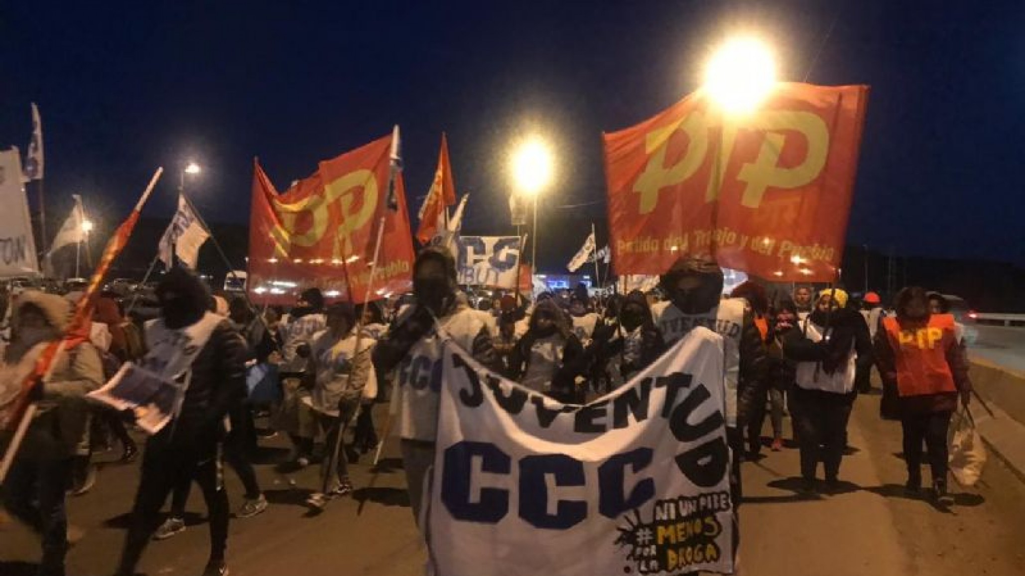 Caos en el centro: se movilizan la Corriente clasista y combativa con los estatales