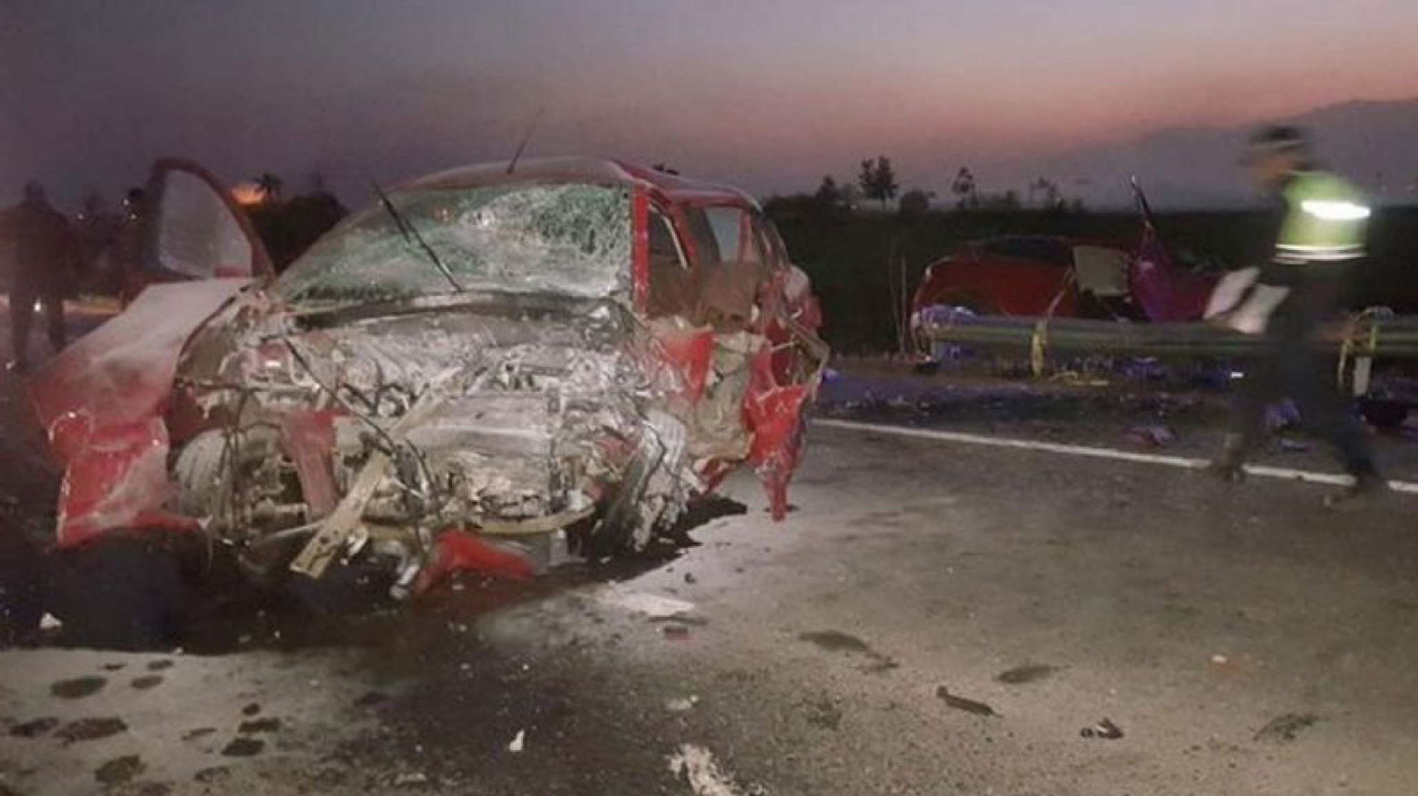 Impactante accidente: cuatro personas murieron en un choque frontal