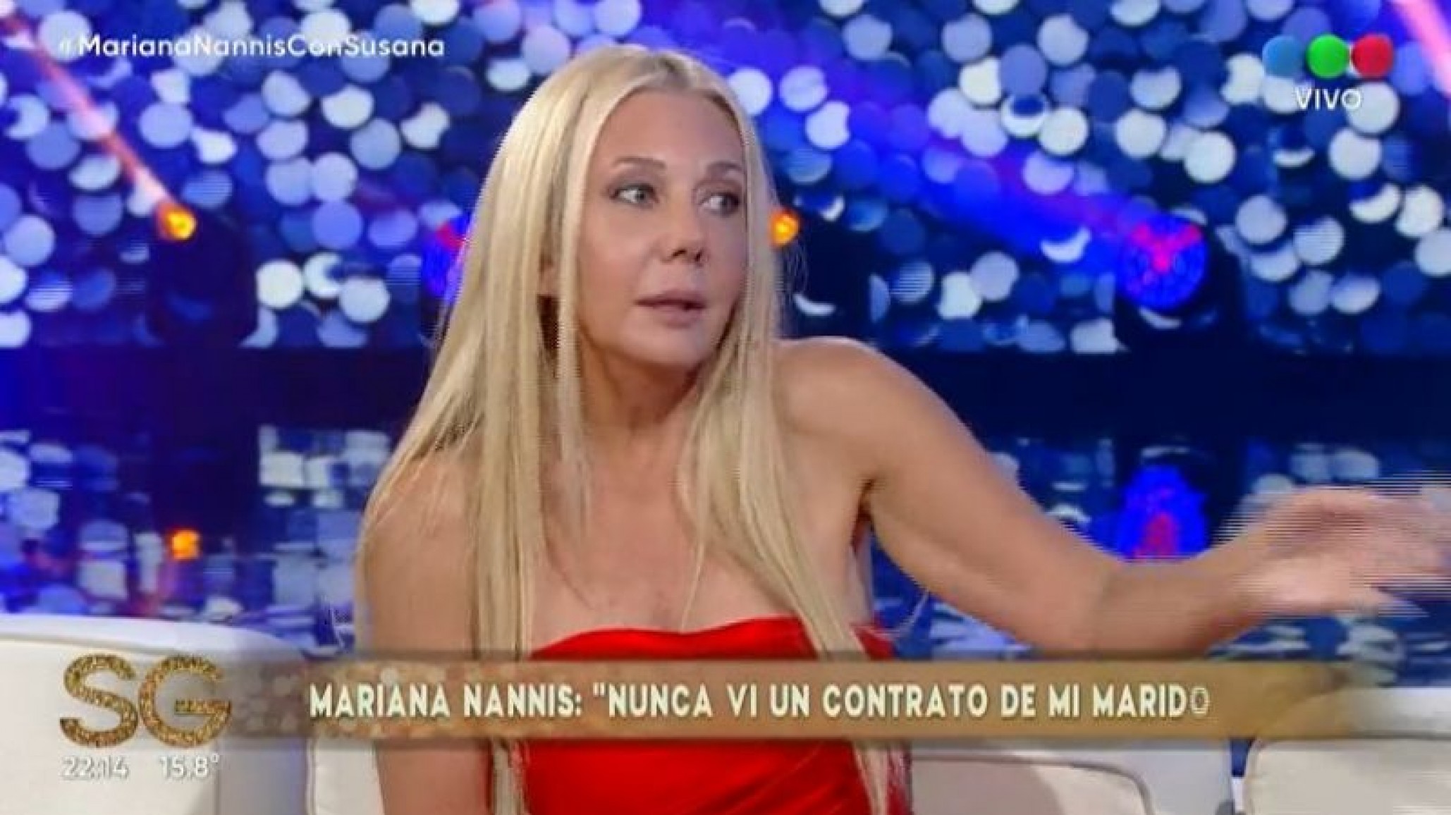 Mirá que le ofrecieron a Mariana Nannis para que de la entrevista en el programa de Susana