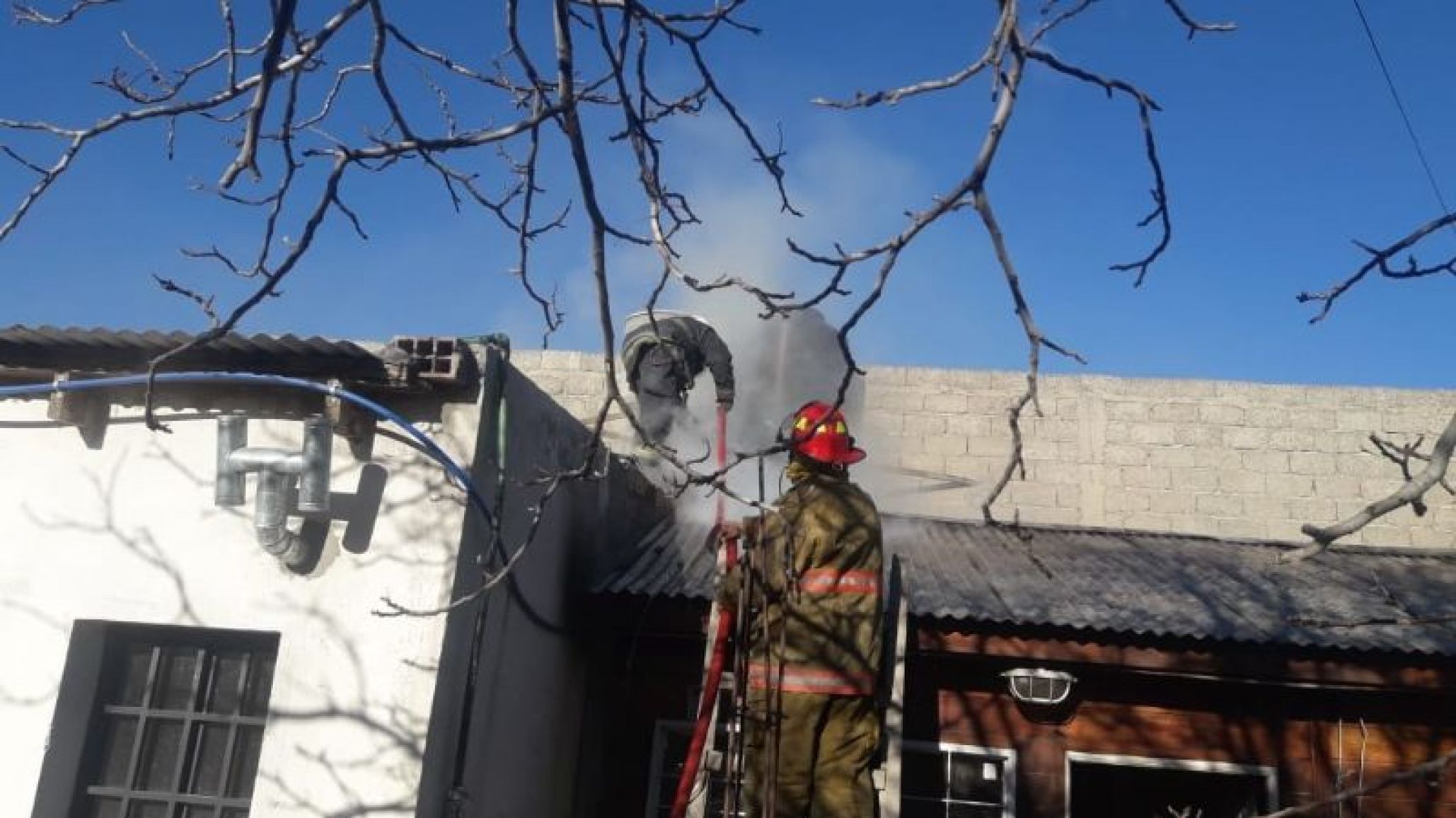 Incendio en vivienda: Hay una víctima fatal