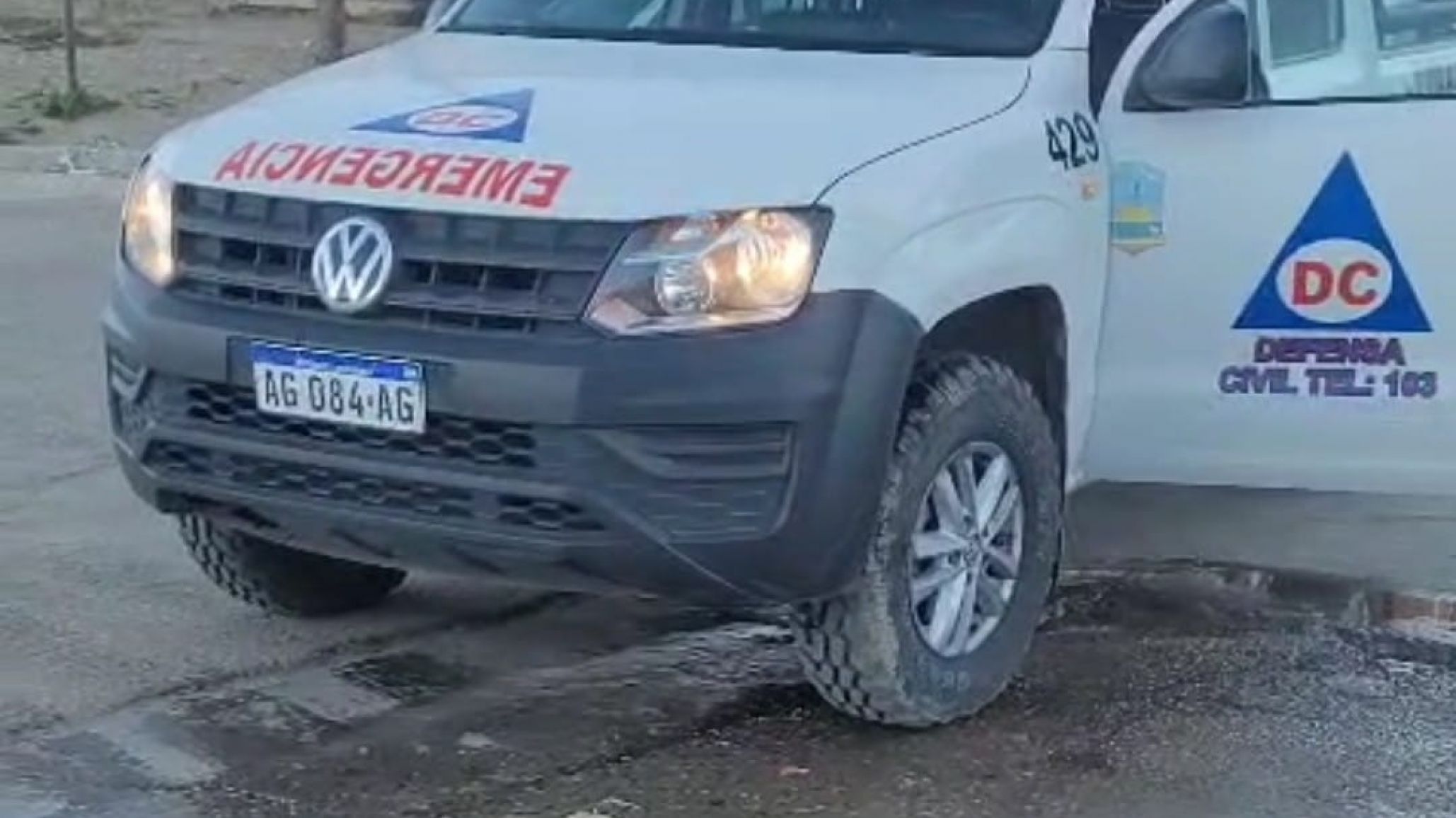 Defensa Civil pidió extremar los cuidados por el hielo en las calles: "Si encuentran sectores congelados, avisen de inmediato"