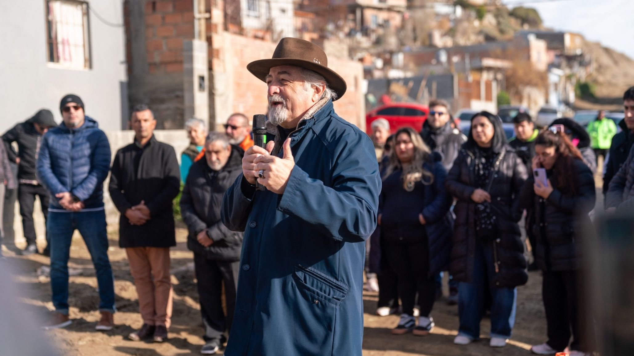 Othar inauguró la primera etapa de la ampliación de la red de gas de barrio Abel Amaya