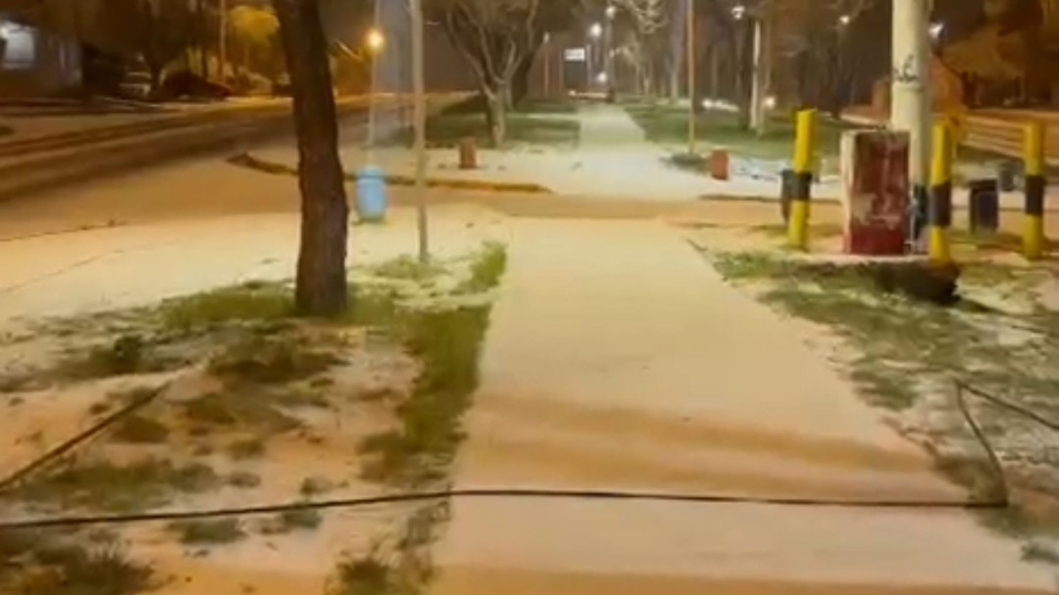 Comodoro amaneció con nevada y se ubicó entre las ciudades más frías del país