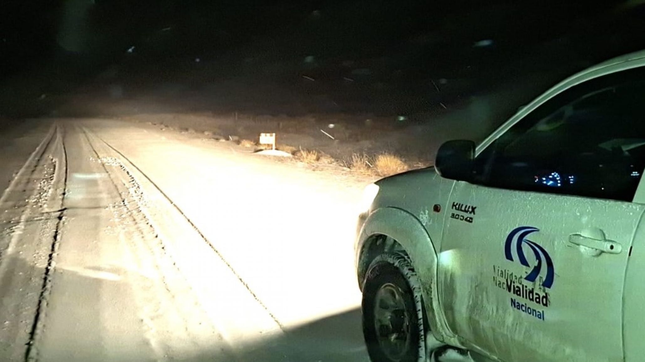 Reabrieron el Camino Centenario tras un cierre preventivo por la nieve y el hielo