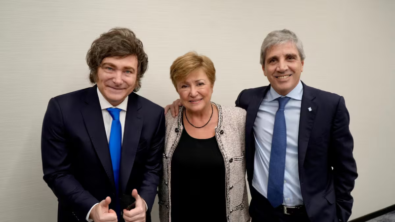 Los detalles de la visita de Kristalina Georgieva: se reunió con Caputo y luego verá a Milei