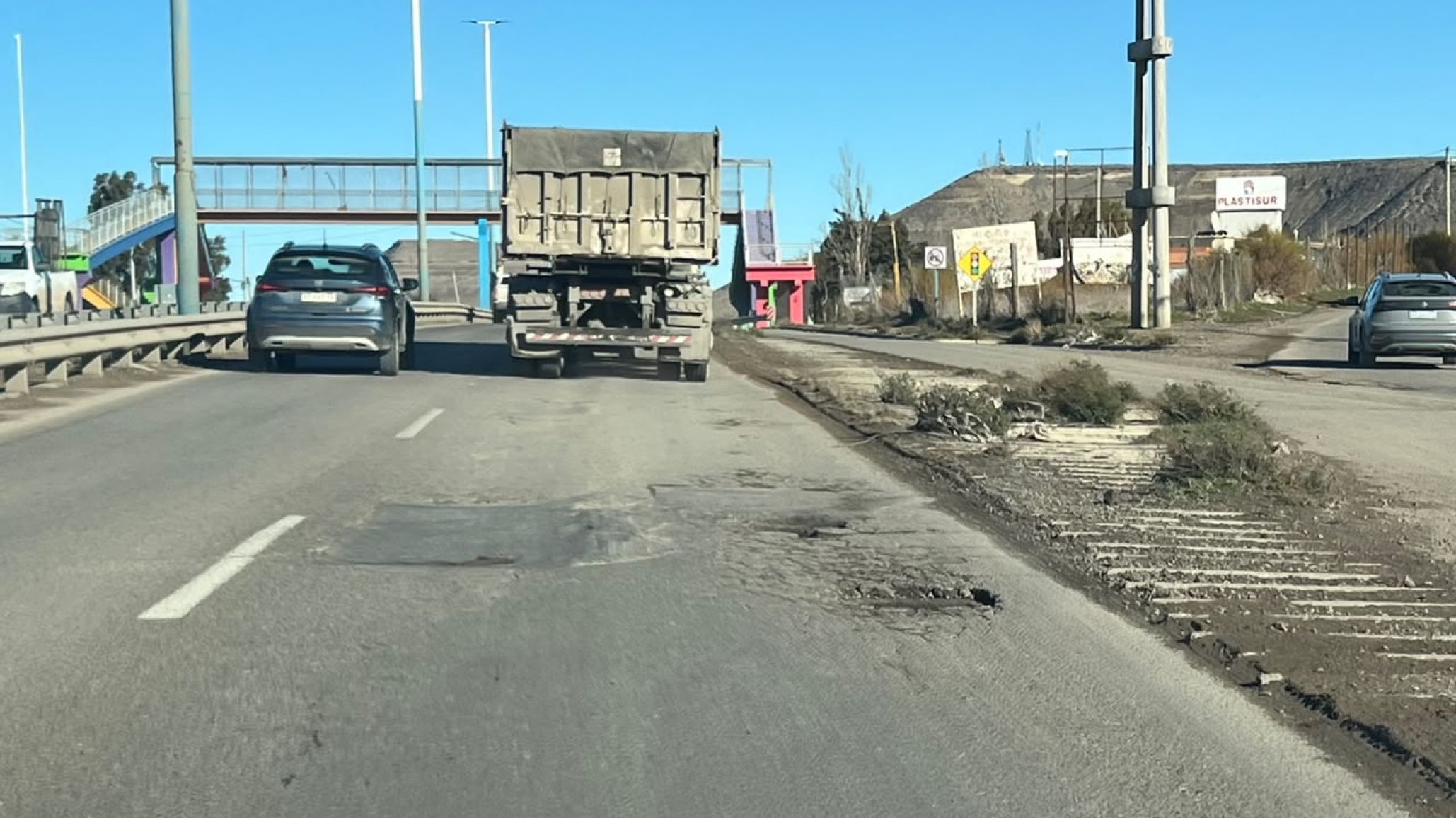 El Municipio reiteró el reclamo por los bacheos en la Ruta N° 3 dentro del ejido urbano