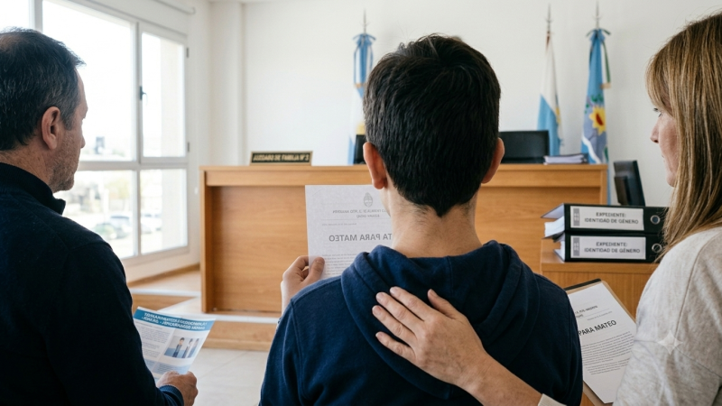 Madryn: tiene 14 años, quería evitar que su cuerpo siguiera desarrollándose como varón y una jueza puso el freno