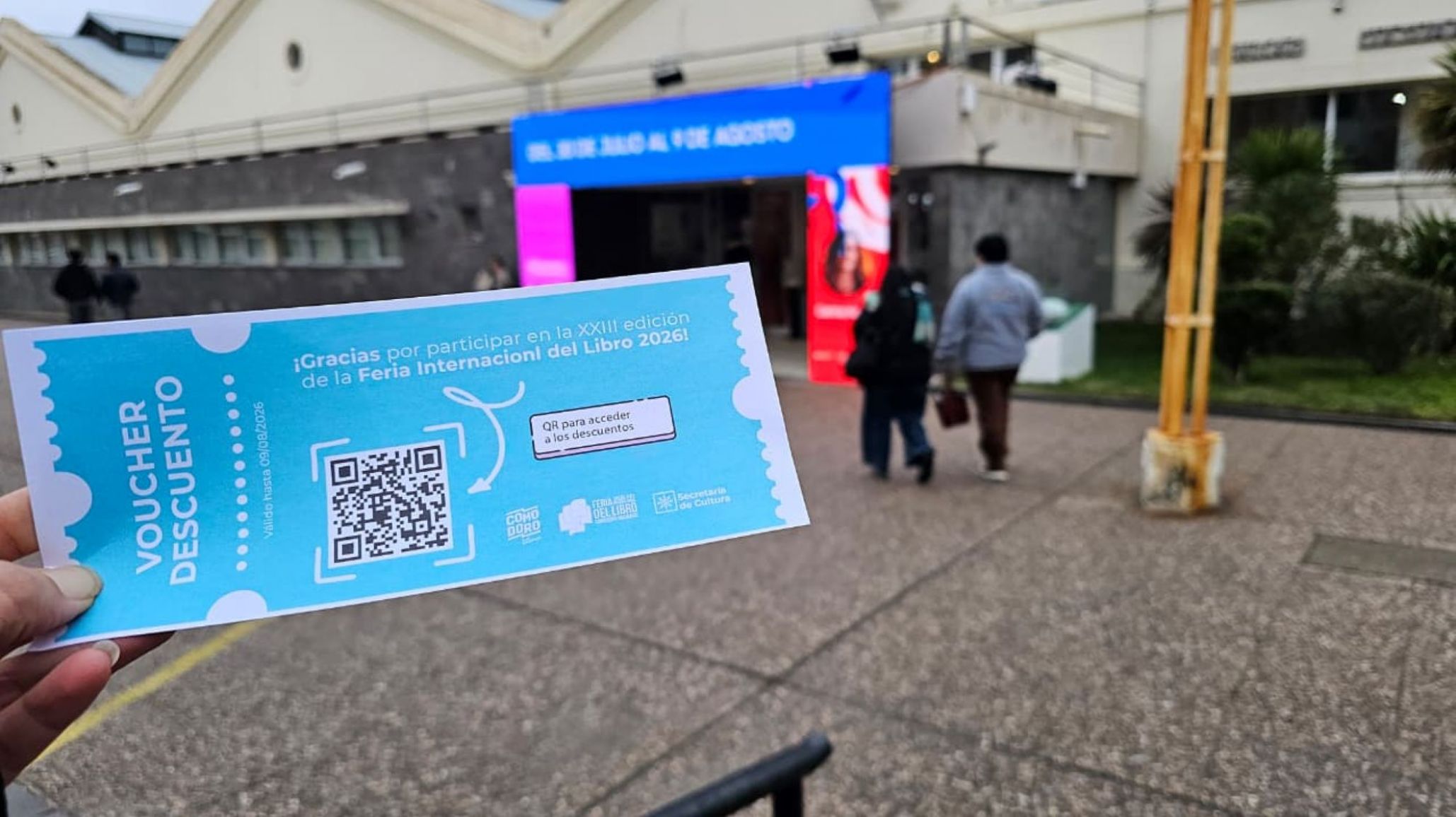 Se establecieron descuentos exclusivos en comercios y hotelería para quienes visiten la Feria Internacional del Libro 2026
