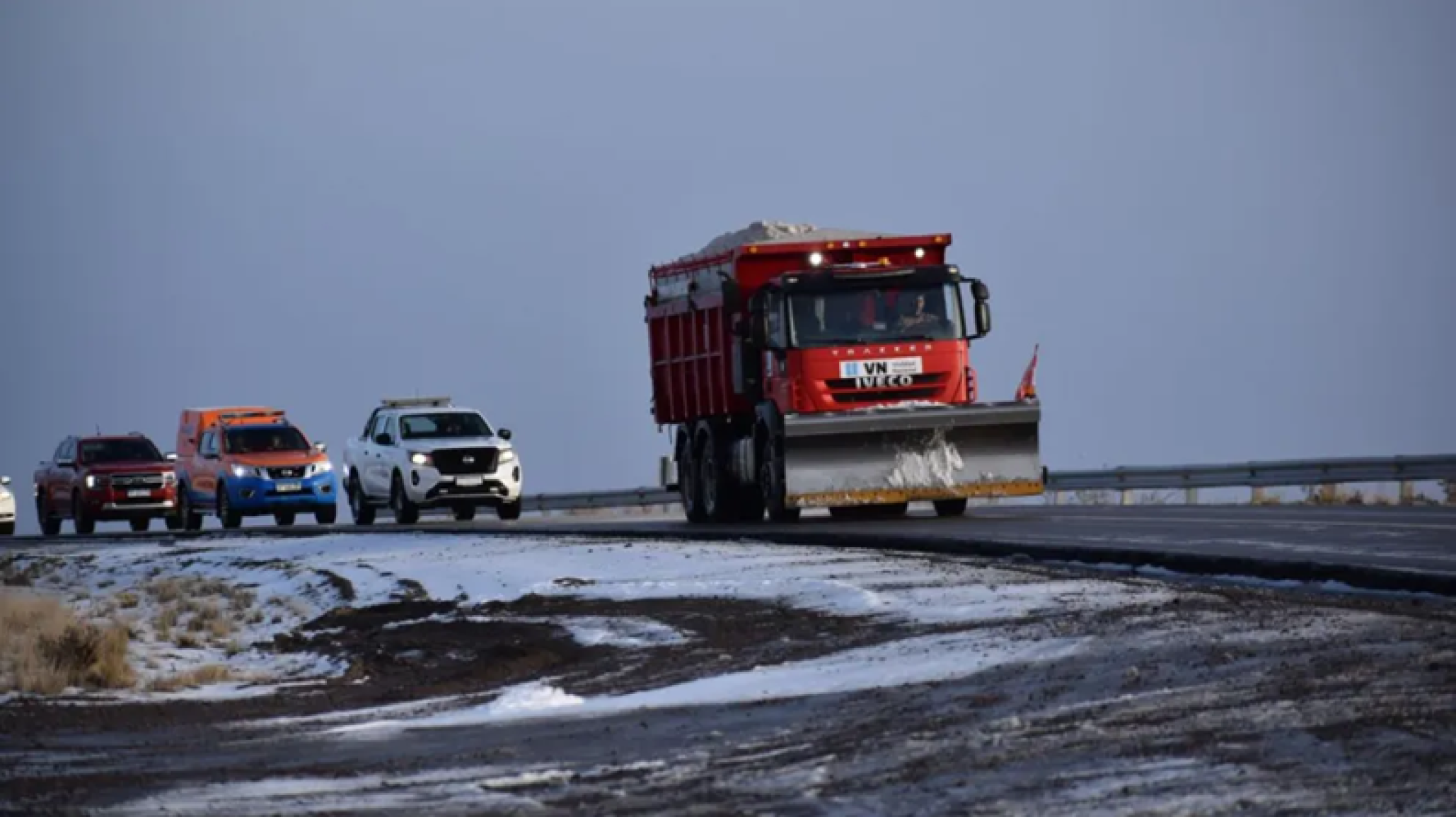 Alerta amarilla en Chubut: prevén intensas nevadas y lluvias persistentes para este domingo