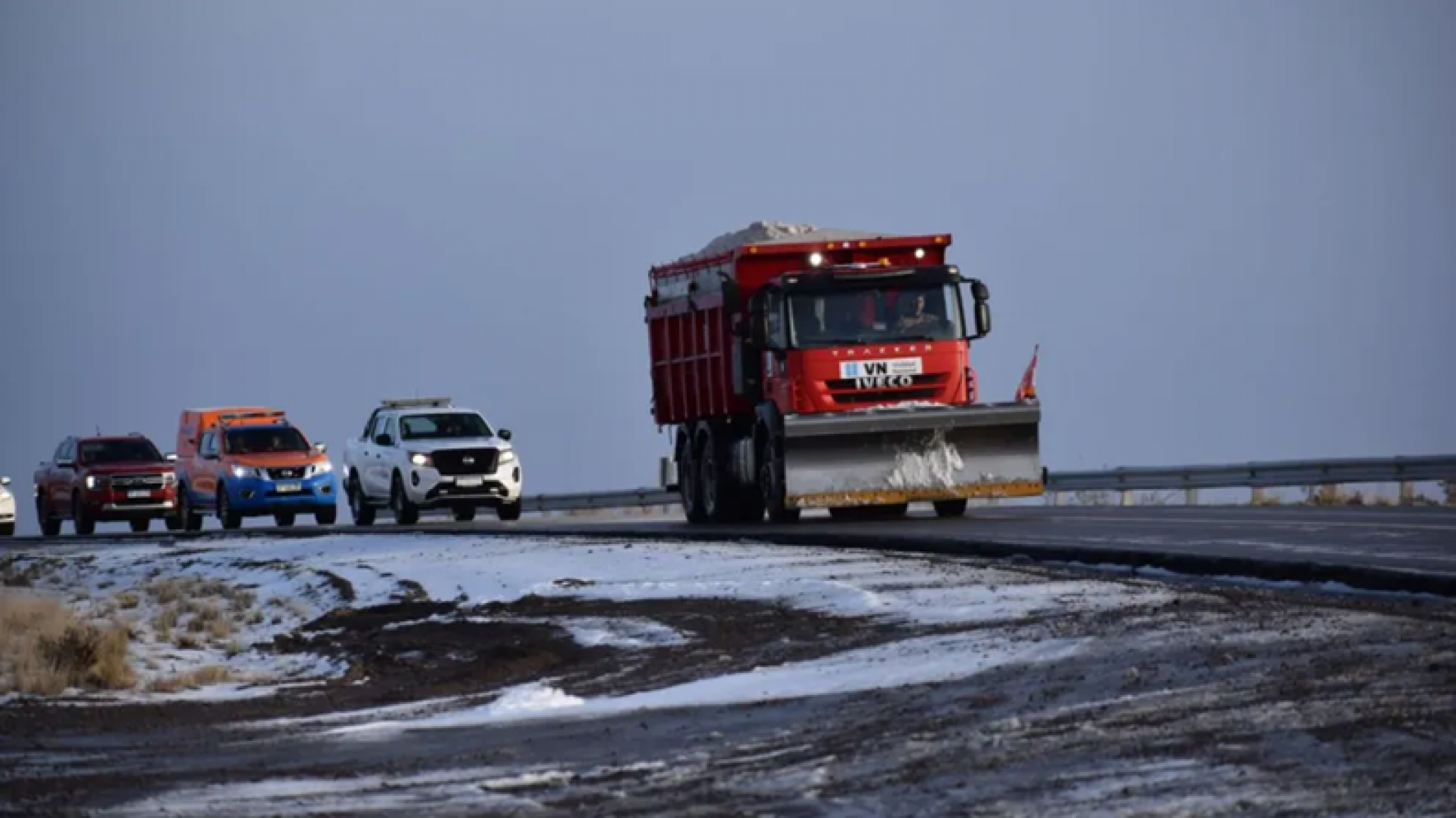 Alerta amarilla en Chubut: prevén intensas nevadas y lluvias persistentes para este domingo