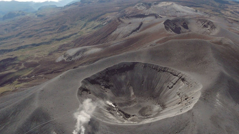 Alerta naranja en Colombia por el volcán Puracé: registra su mayor nivel de actividad desde 1993