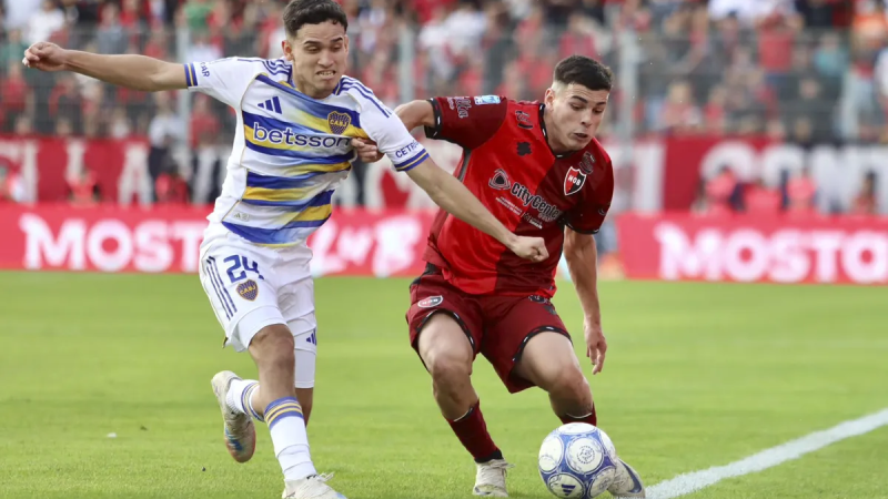 Boca empató 2-2 con Newell's en Rosario y sigue sin poder ganar en el Clausura