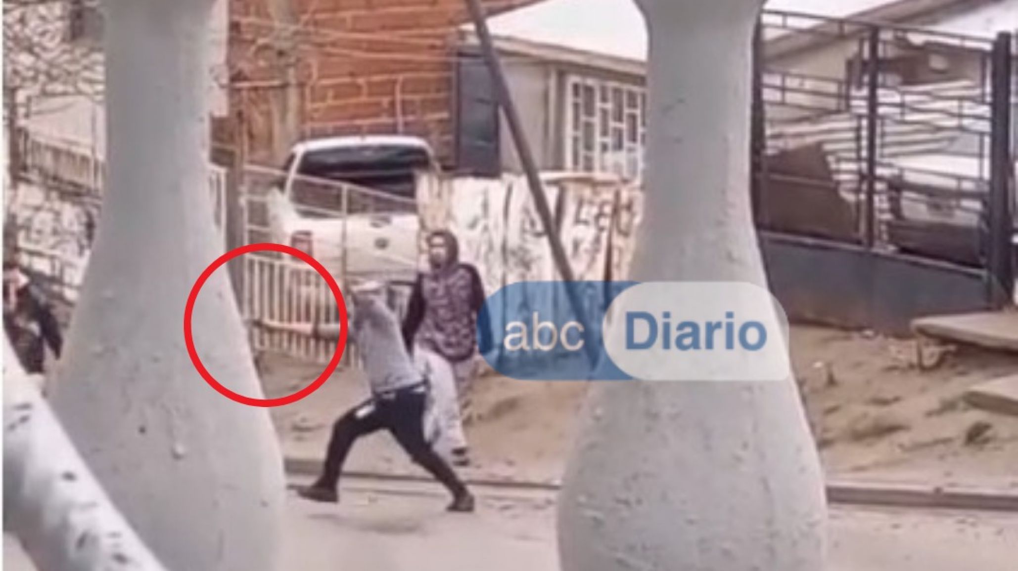 Violencia en Comodoro: el video de la pelea que terminó con la décima víctima de homicidio del año