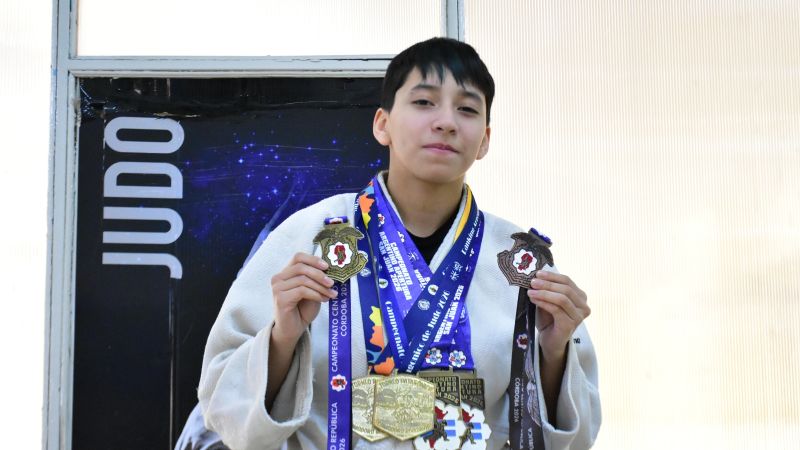 Judo: La cadete Samantha Acosta, rumbo al Mundial de Ecuador