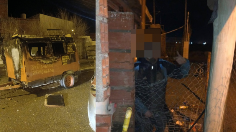 Comodoro: denunció que un hombre entró a robarle, la amenazó y, tras quedar libre, habría incendiado su carro