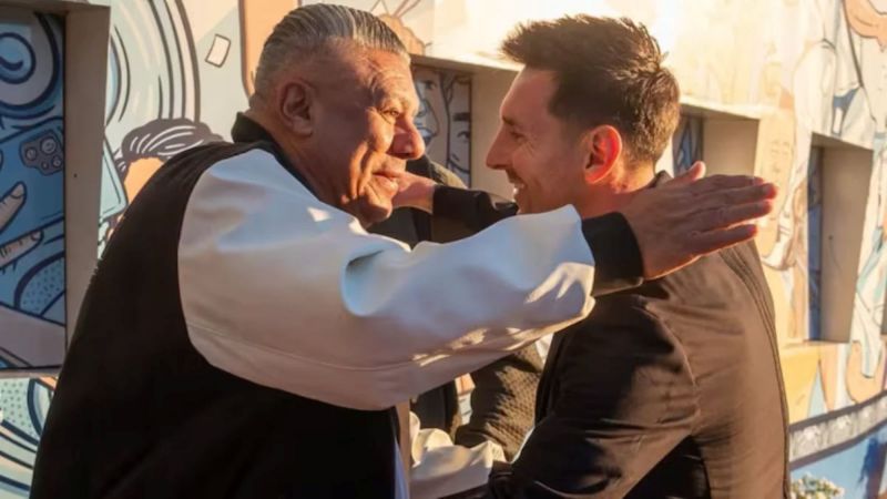 "Chiqui" Tapia despidió a Jorge Messi con una emotiva carta: "Gracias por formar a Lionel"