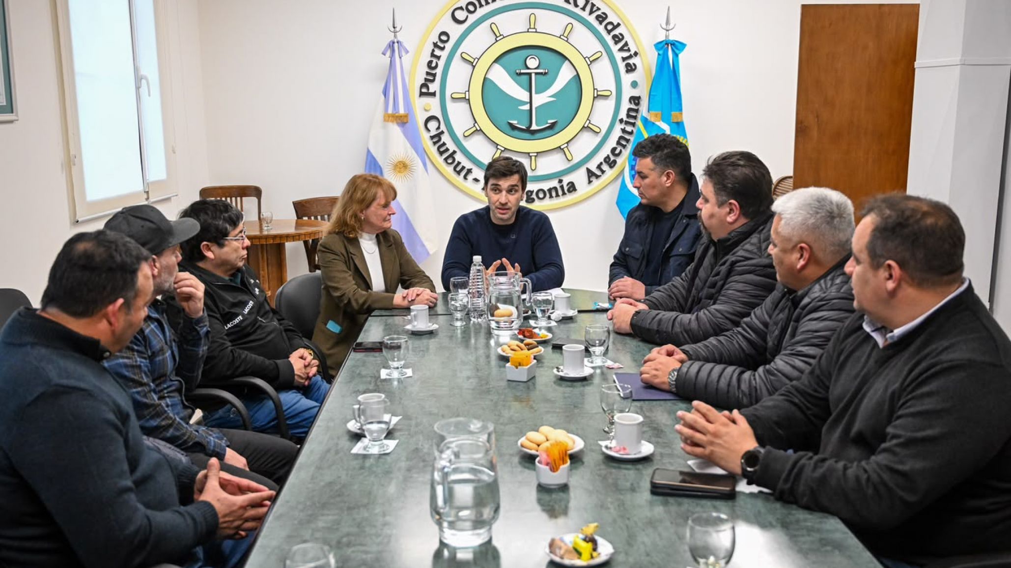 Torres destacó que la reactivación del Astillero permitirá potenciar el empleo y las exportaciones desde Comodoro Rivadavia