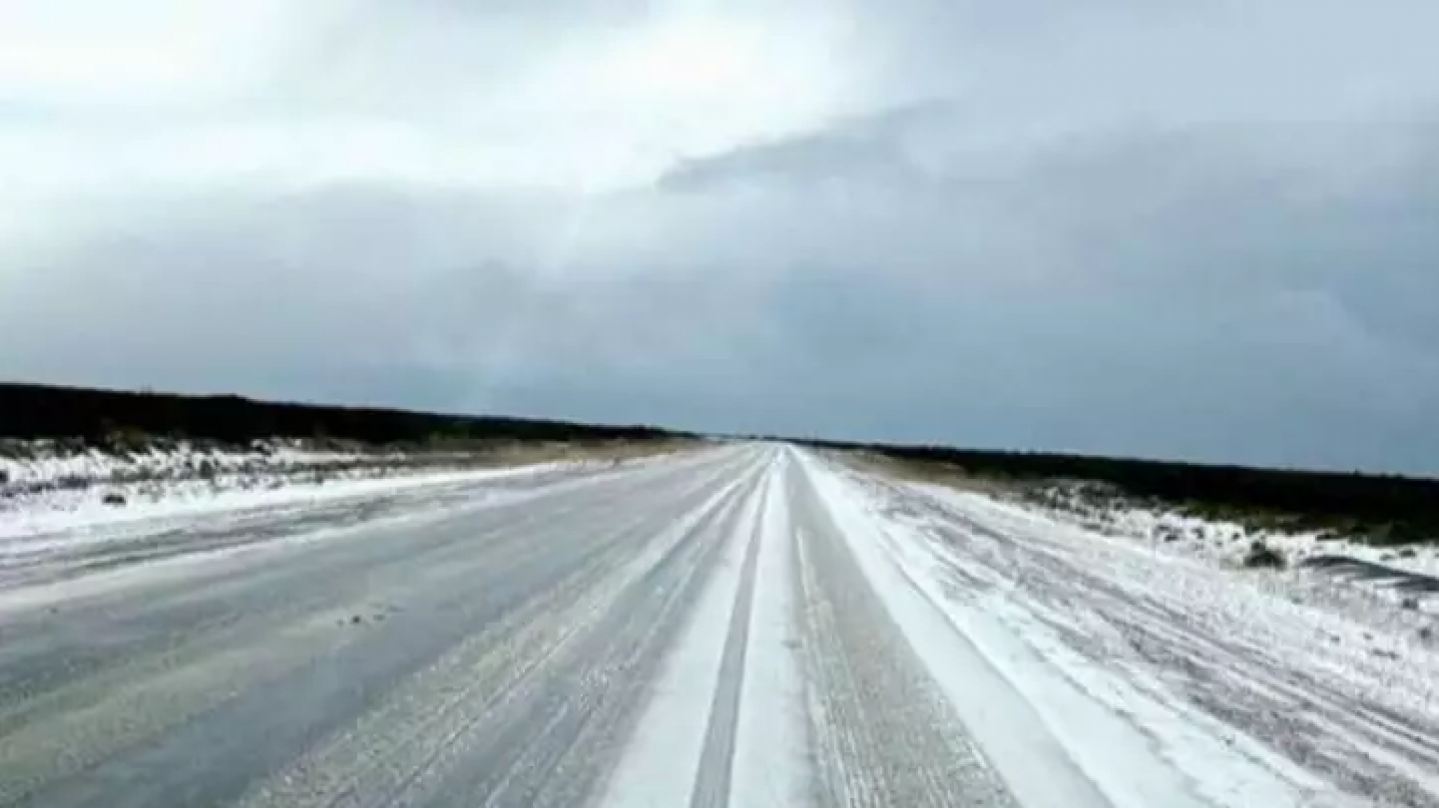 Alerta amarilla por nevadas en Chubut: prevén hasta 30 centímetros de nieve