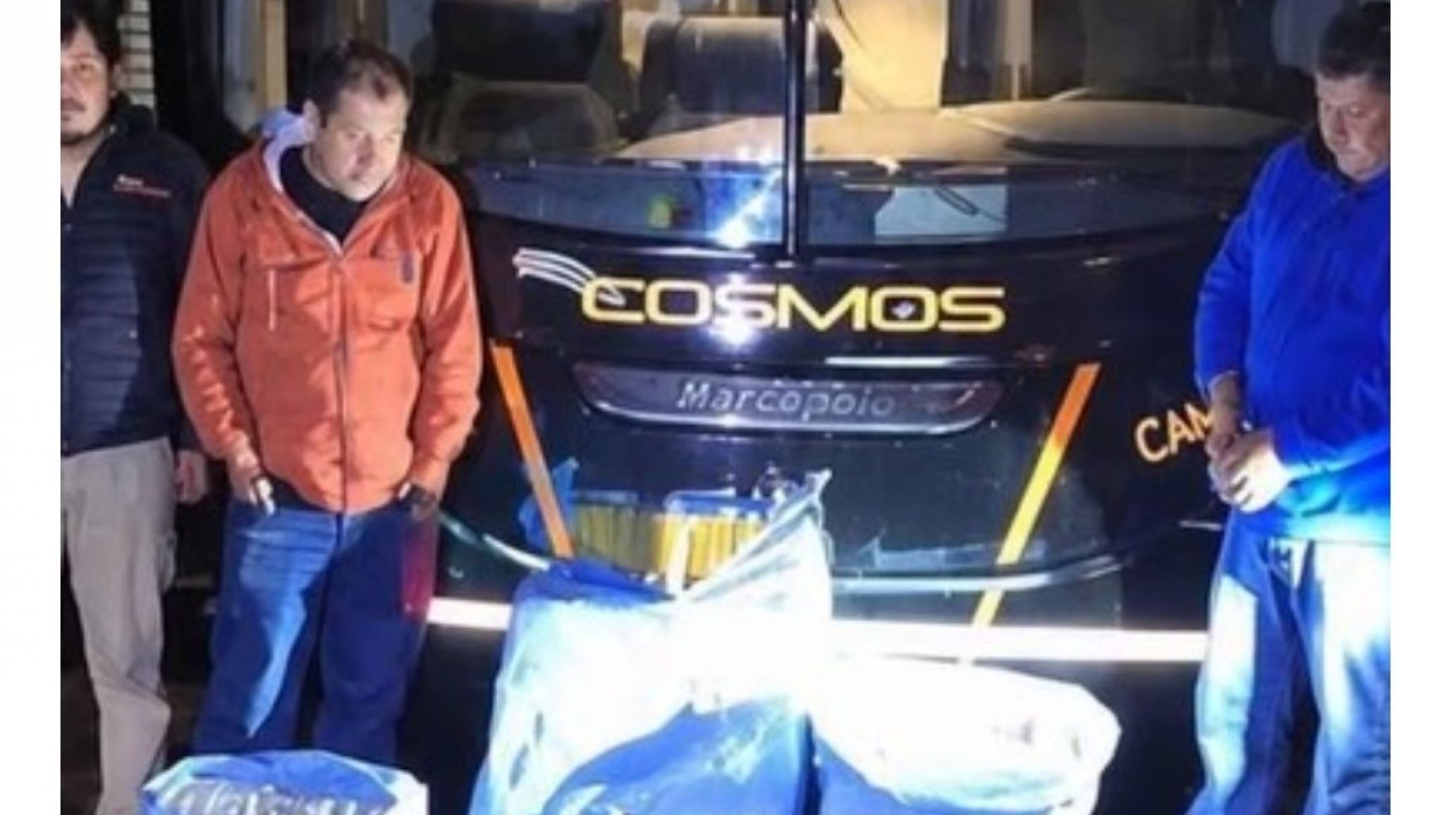 Interceptaron un micro contratado por São Paulo con más de 86 kilos de marihuana en Bolivia