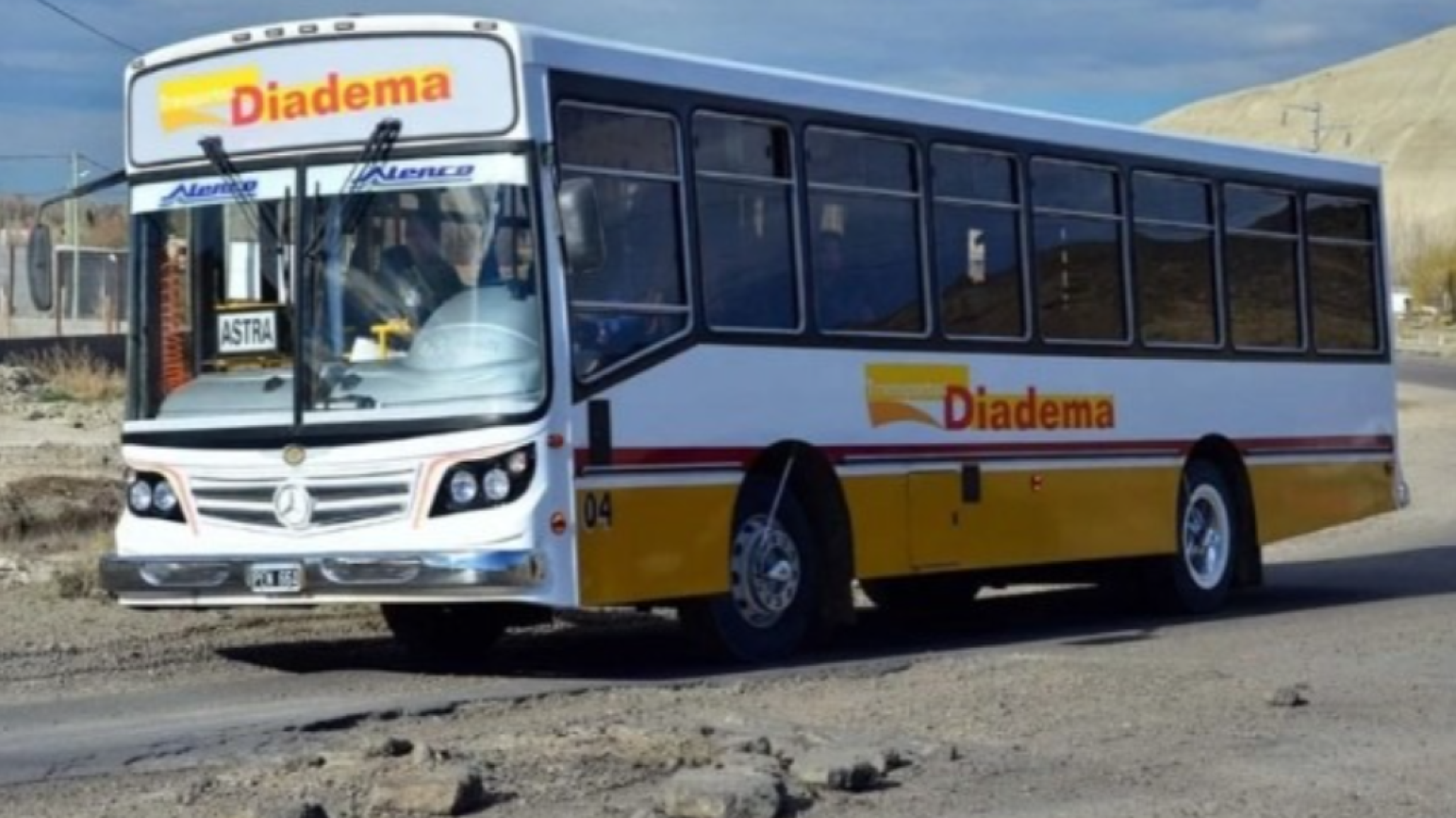 Transporte Diadema vuelve a funcionar con normalidad