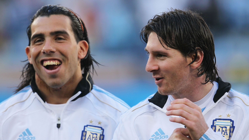 Tevez habló del dolor de Messi por la muerte de su papá: "Es un momento para respetar"
