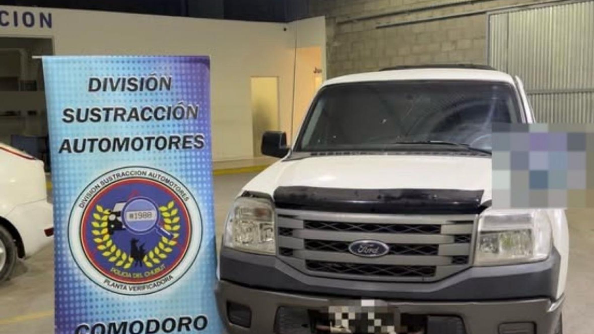 Encontraron una Ford Ranger con pedido de secuestro por una causa de estafa en una agencia de autos