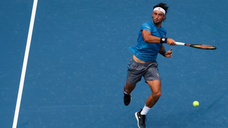 Histórico triunfo argentino: Tirante venció a Djokovic en tres sets