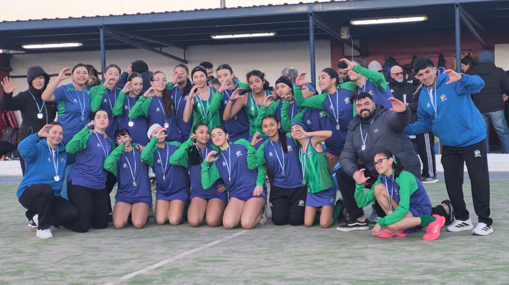 Subcampeonato y ascenso para la Selección Austral de Hockey Sub 14