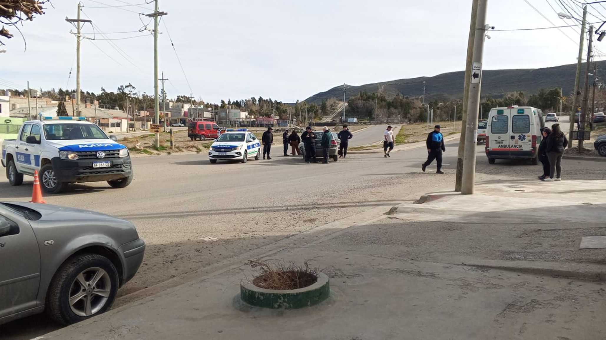 Accidente en Av. Polonia: Una mujer y su hija fueron hospitalizadas