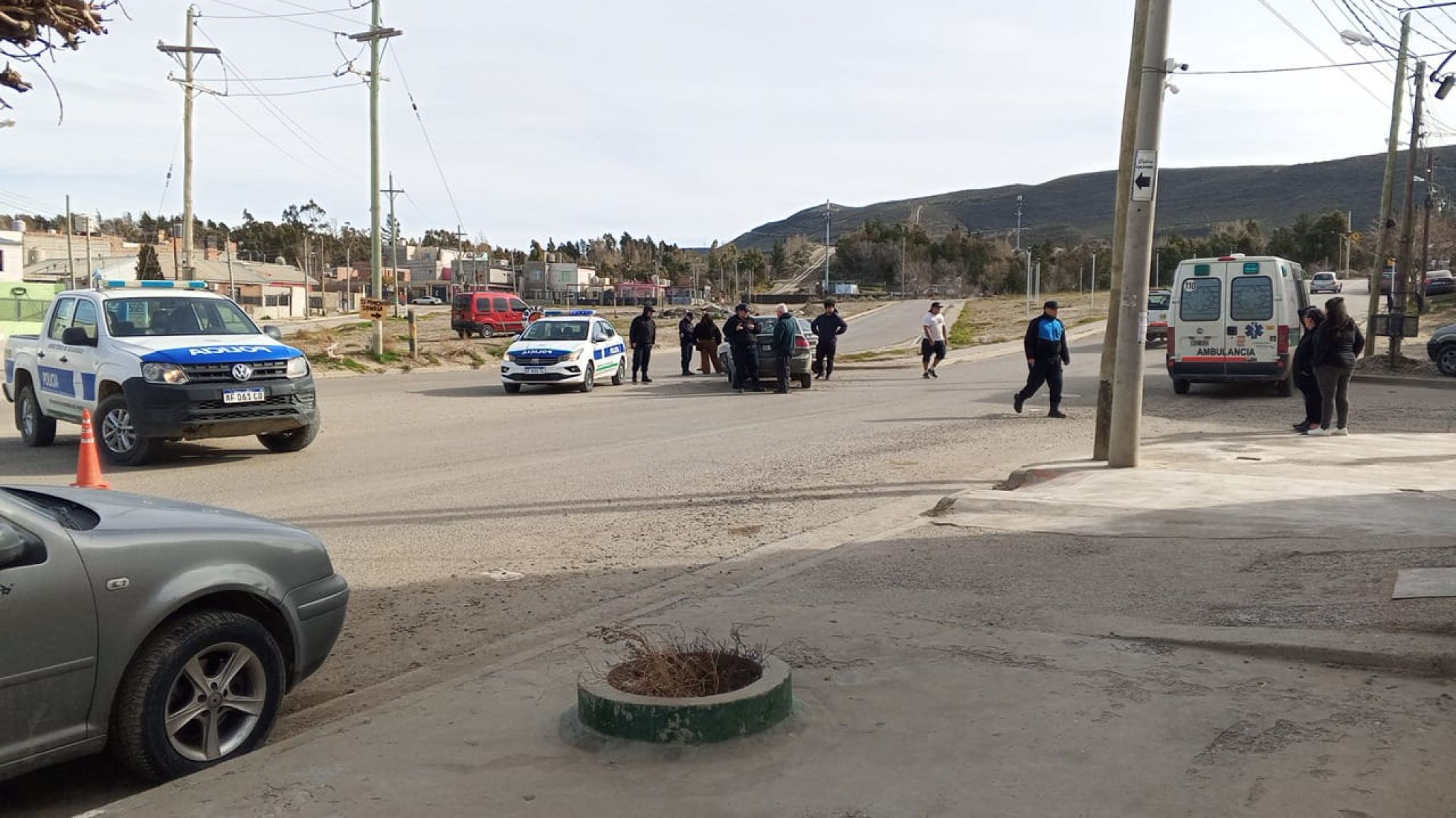 Accidente en Av. Polonia: Una mujer y su hija fueron hospitalizadas