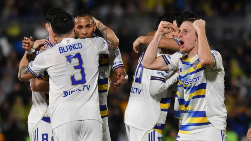 Boca goleó a Recoleta y se metió en los cuartos de final de la Sudamericana
