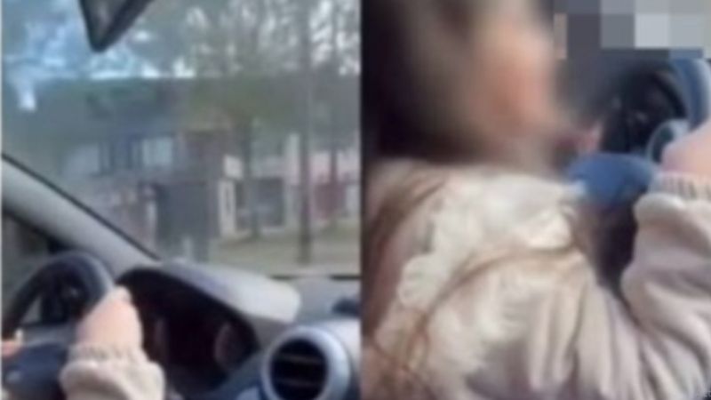 Chubut inhabilitó al hombre que filmó a su hija de 9 años mientras conducía un auto