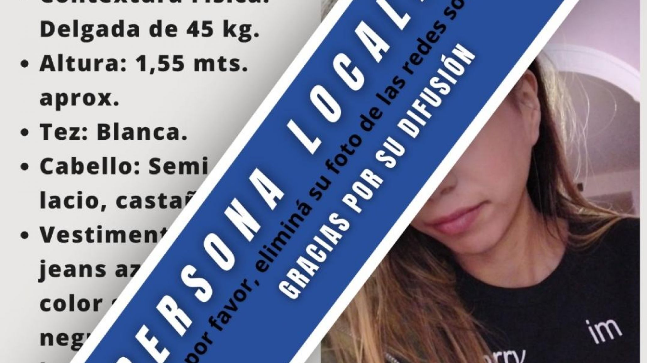 Comodoro: localizaron a la joven de 24 años que estaba desaparecida