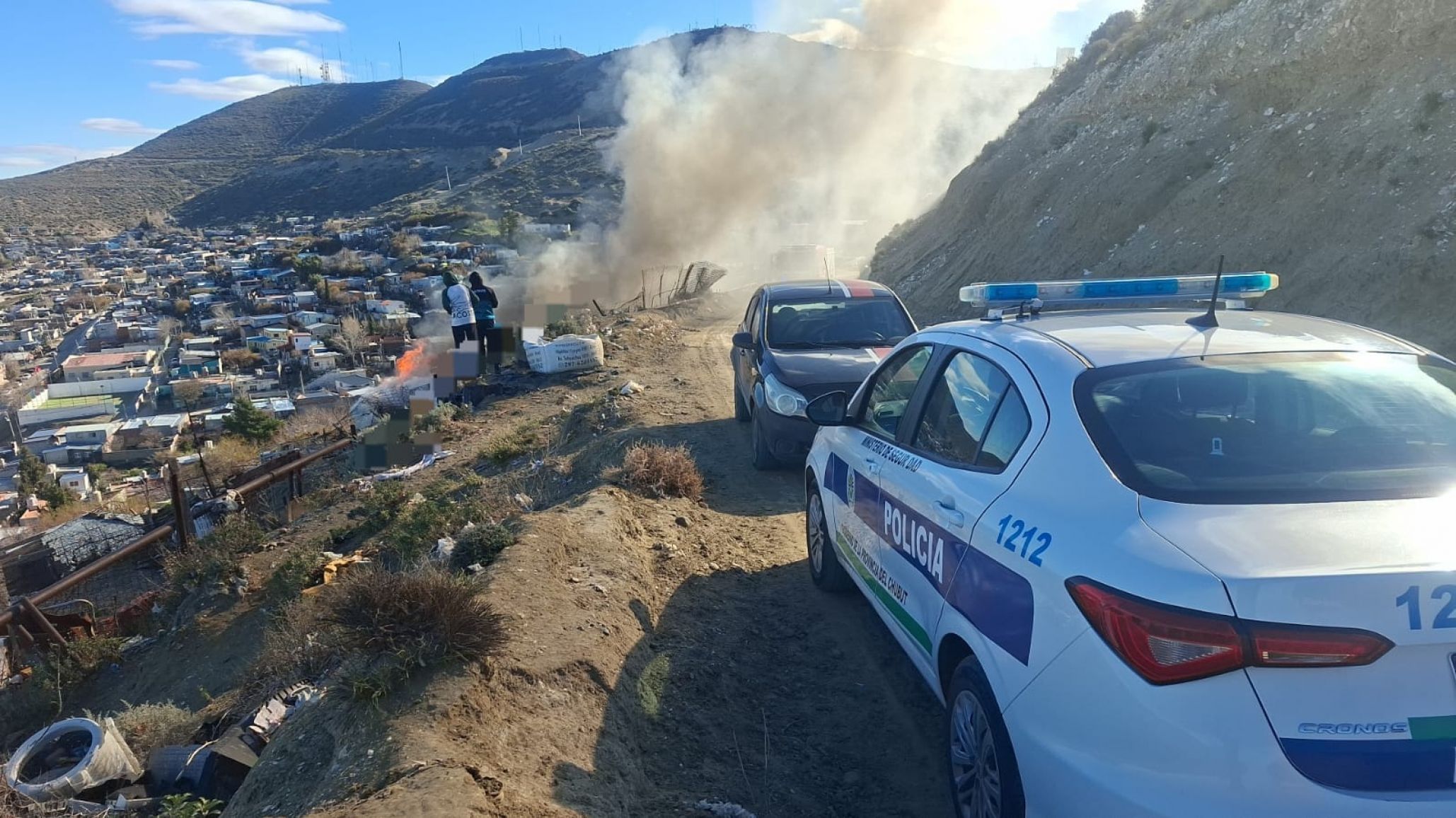 Pietrobelli: se incendió una vivienda precaria y hubo importantes daños materiales
